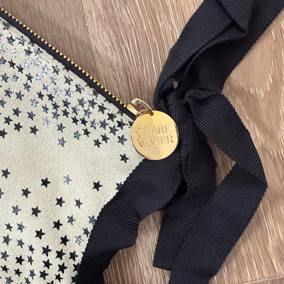Clare Vivier Star Patterned Clutch